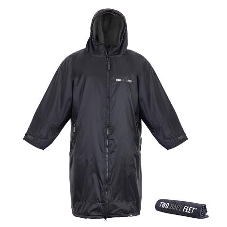 Two Bare Feet Weatherproof Changing Robe & Changing Mat - Black / Charcoal £84.99